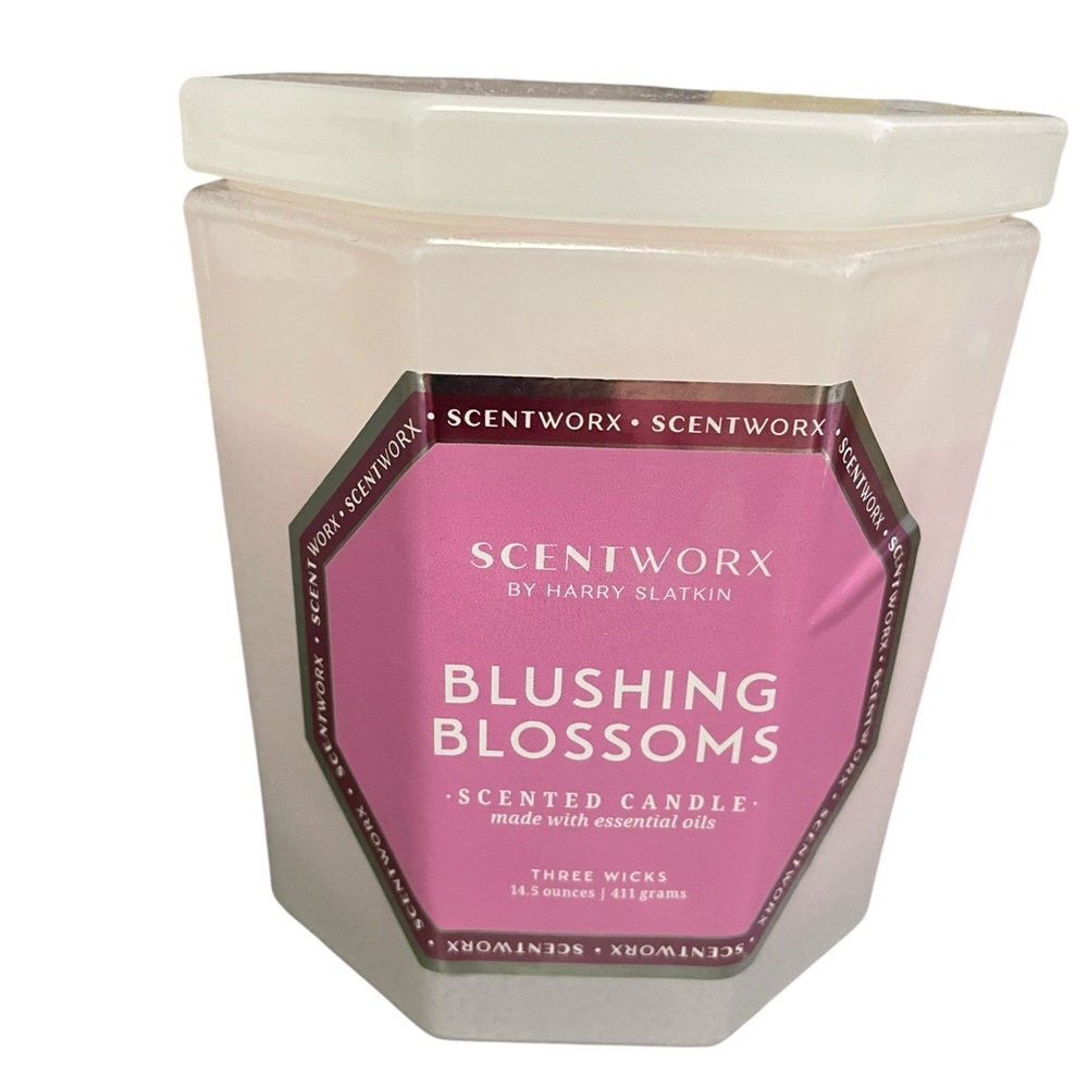 ScentWorx by Harry Slatkin Blushing Blossoms 14.5-oz. Candle Jar
